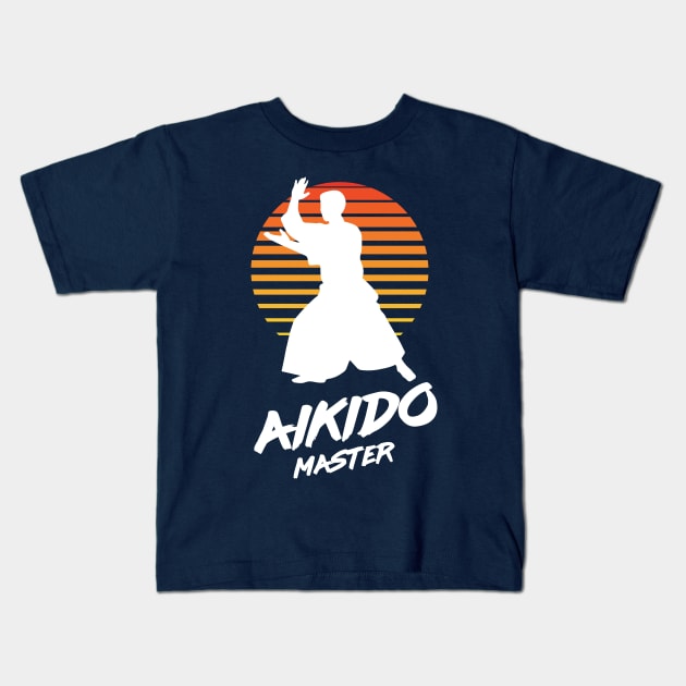 Aikido Master - Martial Arts Kids T-Shirt by Nonstop Shirts